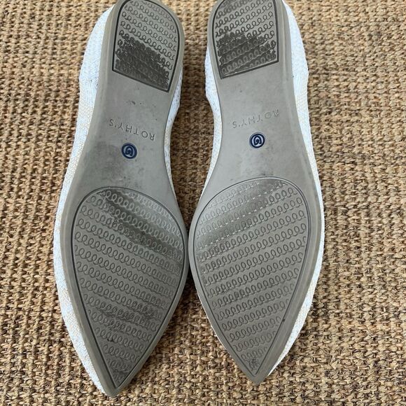 Rothy's The Point Lace Wedding Flats - Picture 9 of 15